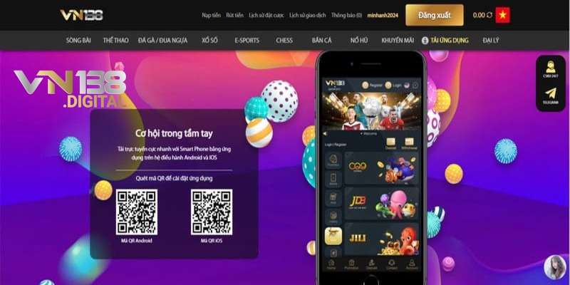 Quét mã QR để tải app thành công nhanh nhất